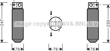 Prasco SCD014 - Осушувач, кондиціонер avtolavka.club