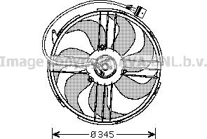 Prasco VN7512 - Вентилятор, охолодження двигуна avtolavka.club