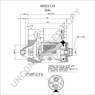 Prestolite Electric 66925129 - Стартер avtolavka.club