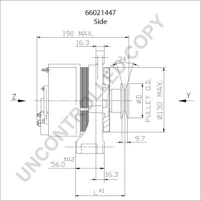 Prestolite Electric 66021447 - Генератор avtolavka.club