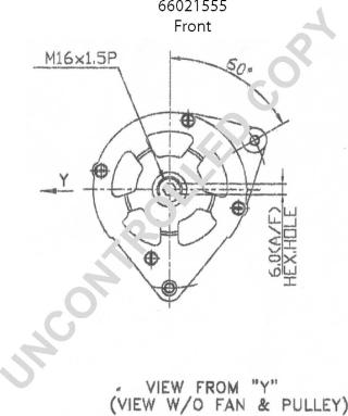 Prestolite Electric 66021555 - Генератор avtolavka.club