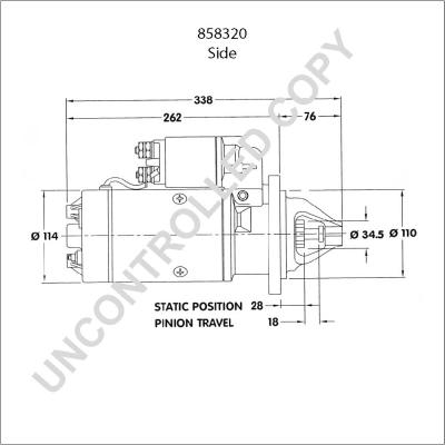 Prestolite Electric 858320 - Стартер avtolavka.club