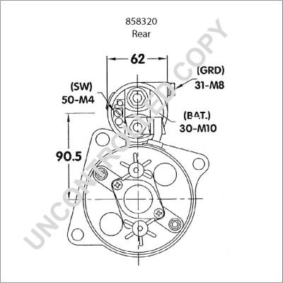 Prestolite Electric 858320 - Стартер avtolavka.club