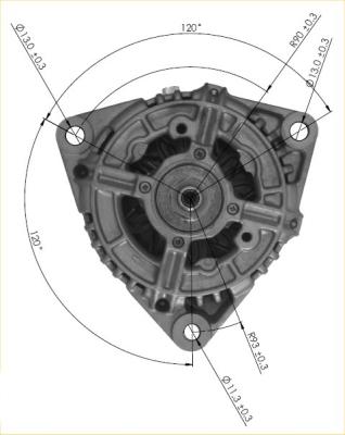 Prestolite Electric 860713GB - Генератор avtolavka.club