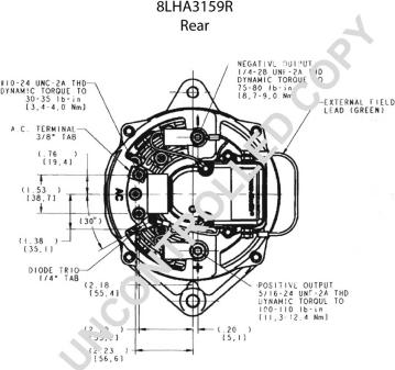 Prestolite Electric 8LHA3159R - Генератор avtolavka.club