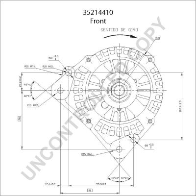 Prestolite Electric 35214410 - Генератор avtolavka.club