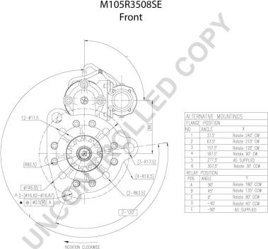 Prestolite Electric M105R3508SE - Стартер avtolavka.club