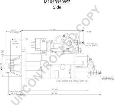 Prestolite Electric M105R3508SE - Стартер avtolavka.club