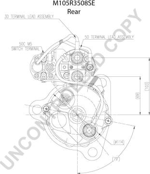 Prestolite Electric M105R3508SE - Стартер avtolavka.club