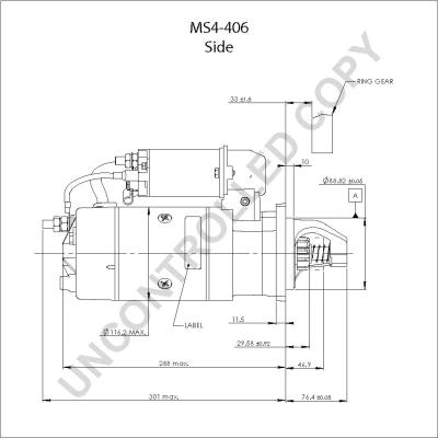 Prestolite Electric MS4-406 - Стартер avtolavka.club