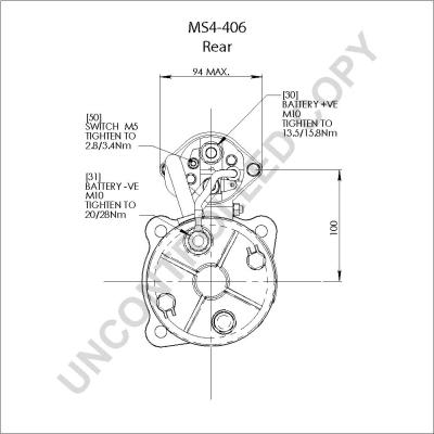 Prestolite Electric MS4-406 - Стартер avtolavka.club