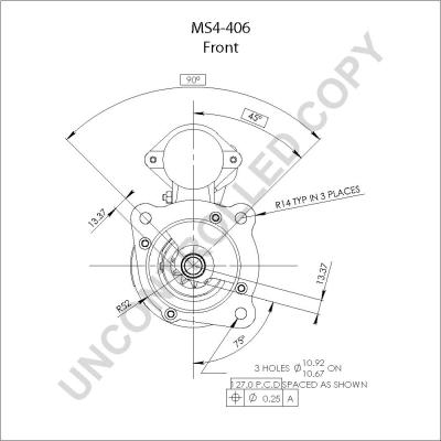 Prestolite Electric MS4-406 - Стартер avtolavka.club