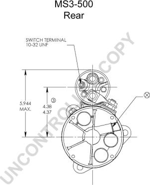 Prestolite Electric MS3-500 - Стартер avtolavka.club