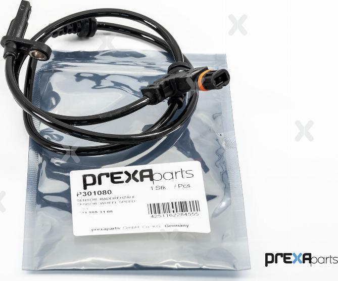PREXAparts P301080 - Датчик ABS, частота обертання колеса avtolavka.club