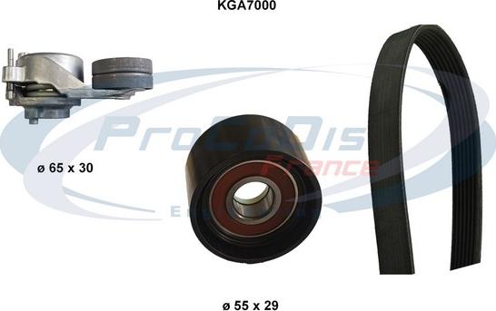 Procodis France KGA7000 - Поликлиновий ремінний комплект avtolavka.club