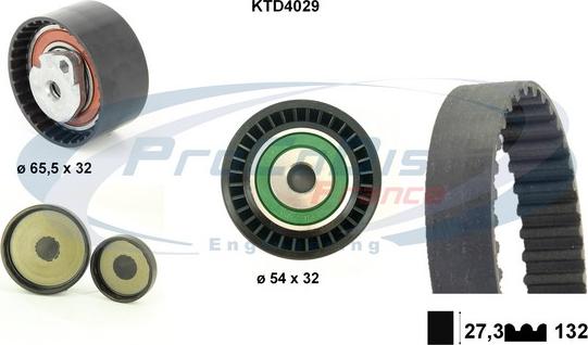 Procodis France KTD4029 - Комплект ременя ГРМ avtolavka.club