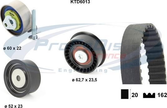 Procodis France KTD6013 - Комплект ременя ГРМ avtolavka.club