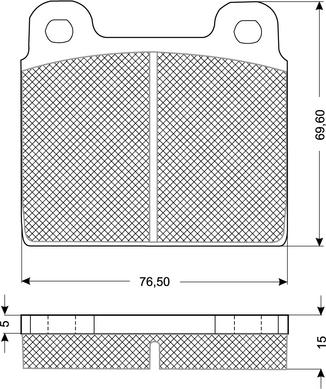 Procodis France PF1018 - Гальмівні колодки, дискові гальма avtolavka.club