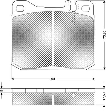 Procodis France PF10222 - Гальмівні колодки, дискові гальма avtolavka.club