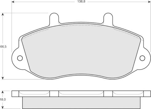 INTERBRAKE PD3501 - Гальмівні колодки, дискові гальма avtolavka.club