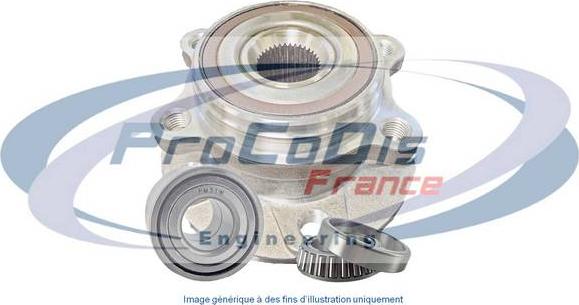 Procodis France R3006 - Комплект підшипника маточини колеса avtolavka.club