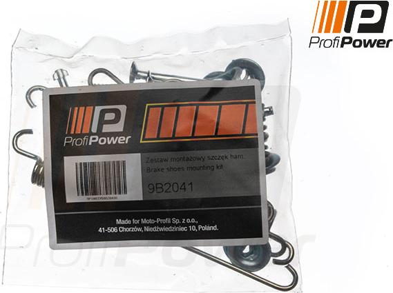 ProfiPower 9B2041 - Комплектуючі, барабанний гальмівний механізм avtolavka.club