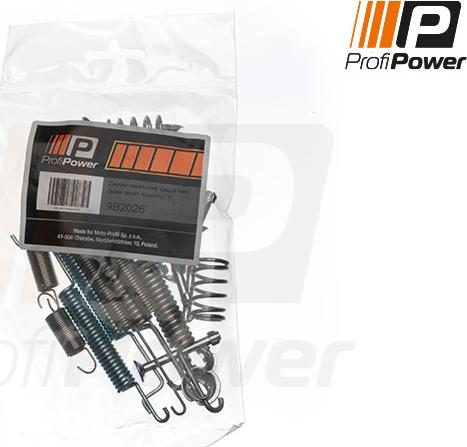 ProfiPower 9B2026 - Комплектуючі, барабанний гальмівний механізм avtolavka.club