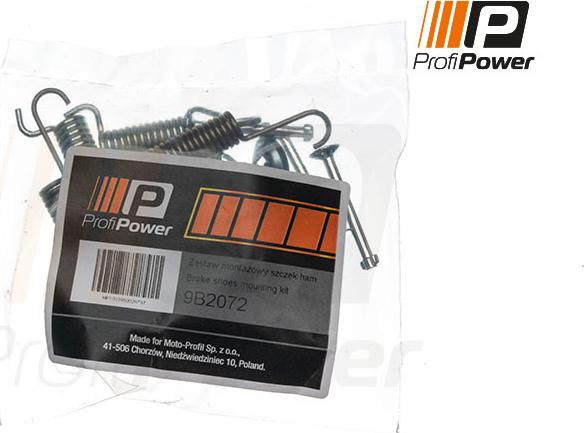 ProfiPower 9B2072 - Комплектуючі, гальмівна система avtolavka.club