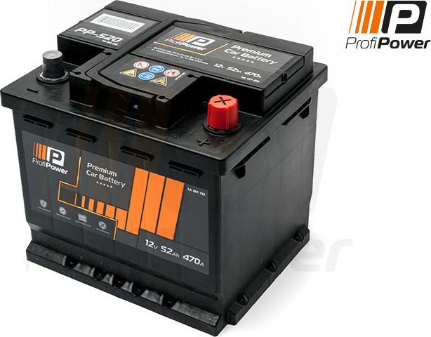 ProfiPower PP-520 - Стартерна акумуляторна батарея, АКБ avtolavka.club