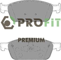 Profit 5005-4416 - Гальмівні колодки, дискові гальма avtolavka.club