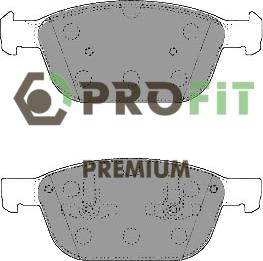 Profit 5005-4238 - Гальмівні колодки, дискові гальма avtolavka.club