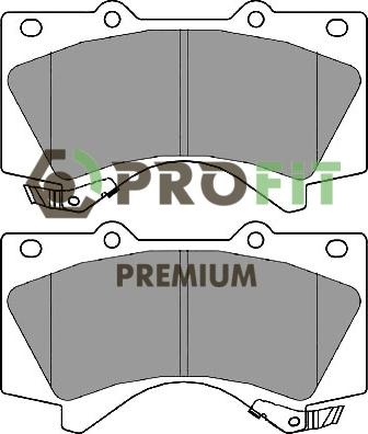 Profit 5005-4229 - Гальмівні колодки, дискові гальма avtolavka.club