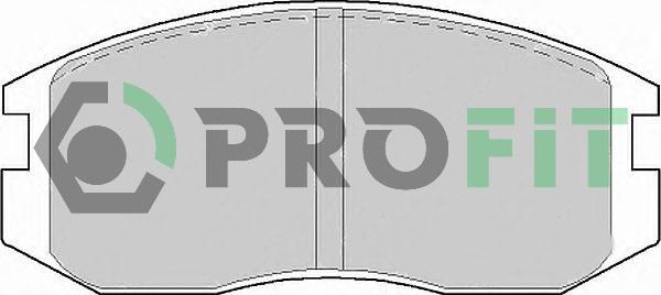 Profit 5000-0759 - Гальмівні колодки, дискові гальма avtolavka.club