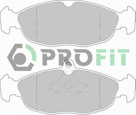 Profit 5000-0732 - Гальмівні колодки, дискові гальма avtolavka.club