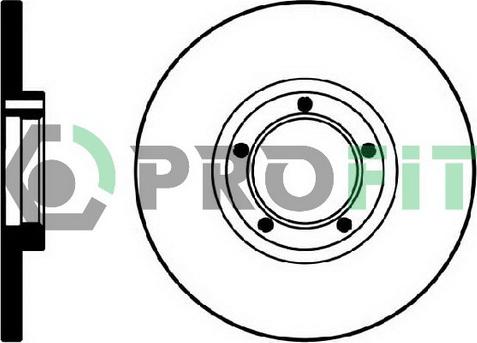 MOPROD MBD0302 - Гальмівний диск avtolavka.club