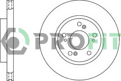 Profit 5010-1496 - Гальмівний диск avtolavka.club