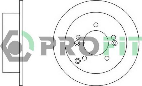 Profit 5010-1447 - Гальмівний диск avtolavka.club