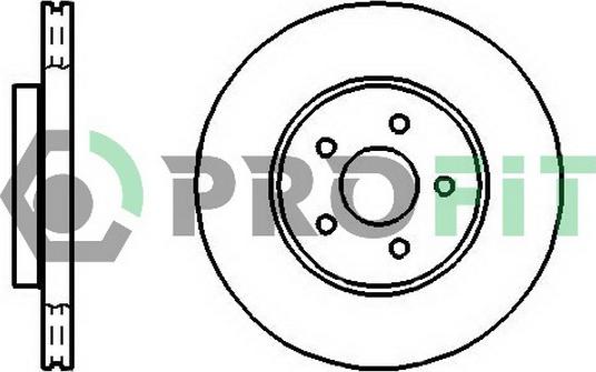 Profit 5010-1125 - Гальмівний диск avtolavka.club