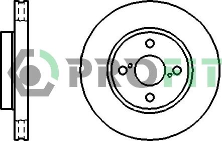 Profit 5010-1294 - Гальмівний диск avtolavka.club