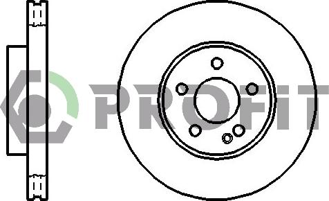 Profit 5010-1203 - Гальмівний диск avtolavka.club