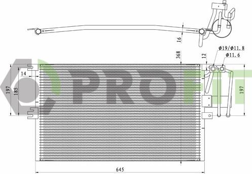 Profit 1770-0374 - Конденсатор, кондиціонер avtolavka.club