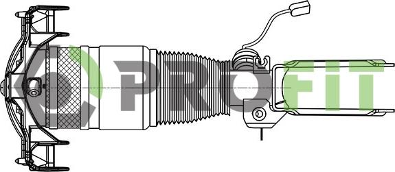 Profit 2007-0180 - Опора пневматичної ресори avtolavka.club