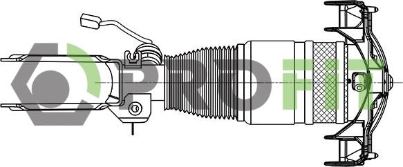 Profit 2007-0181 - Опора пневматичної ресори avtolavka.club