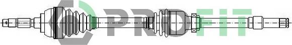 Profit 2730-0063 - Приводний вал avtolavka.club