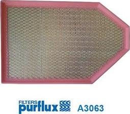 Purflux A3063 - Повітряний фільтр avtolavka.club