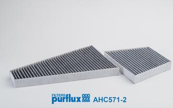 Purflux AHC571-2 - Фільтр, повітря у внутрішній простір avtolavka.club