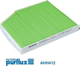 Purflux AHH412 - Фільтр, повітря у внутрішній простір avtolavka.club