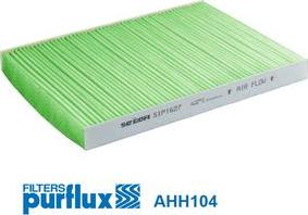 Purflux AHH104 - Фільтр, повітря у внутрішній простір avtolavka.club