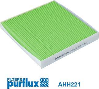 Purflux AHH221 - Фільтр, повітря у внутрішній простір avtolavka.club