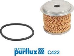 Purflux C422 - Паливний фільтр avtolavka.club